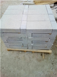 Shandong G603 Silver Grey Never Rusty Light Grey Granite Wall Stone Fine Picked Bushhammereed Surface Corners Shandong G603 Silver Grey Never Rusty Light Grey Granite Wall Stone Fine Picked Bushhammereed Surface Corners