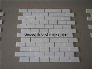Hexagon Carrara Extra White Marble Polished Mosaic, Mugla White Marble Mosaic Italy Carrara White Mosaic with Different Shapes, Bianco Carrara White Marble Wall & Floor Mosaics