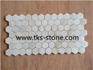 Mosaic Tiles and Pattern for Wall & Floor Covering,Factory Offered Carrara White Marble Mosaic, Bianco Carrara White Marble Mosaic for Interior Decoration