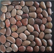 Pebbles on Mesh Pebble Mosaic for Wall and Floor Pebbles on Mesh Pebble Mosaic for Wall and Floor