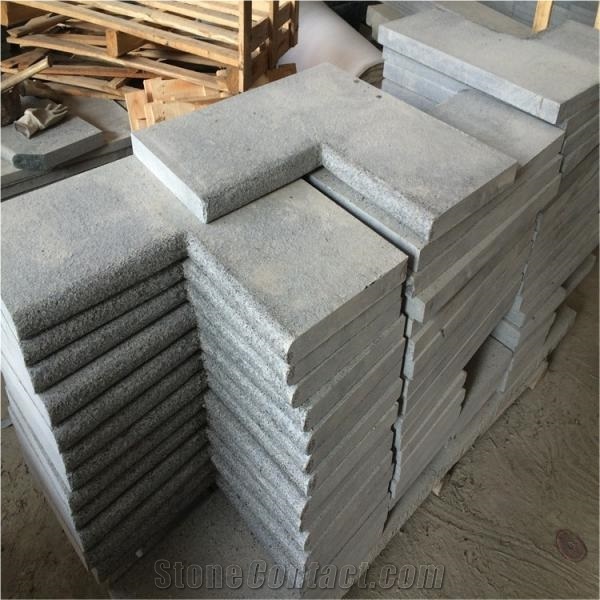G654 Sesame Grey Granite Pool Coping Deck Pavers /China Impala Black Granite Siwmming Pool Coping