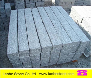 China Pink G664 Granite Kerbstone,G664 Granite Road Stone Nature Split,Granite Border Stone