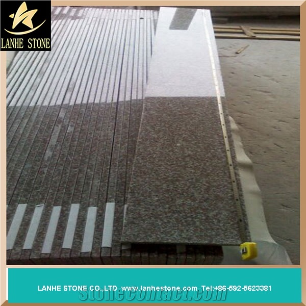 China Red Pink G664 Granite Windows Sills & Surround,G664 Pink Granite Thresholds,G664 Granite Door Surround