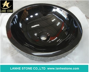 High Quality High Polished Shanxi Granite Stone Sink,Shanxi Granite Stone Basin