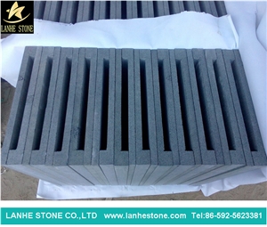 Honed Lava Stone Wall Tiles,Chinese Honed Black Basalt Wall Tiles