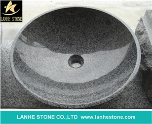 Kitchen Sink, G654 Granite Stone Sink, Granite Bathroom Sinks, Granite Basin, Stone Sink