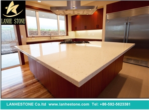 Kitchen Top Crema Quartz Stone Slabs,Beige Quartz Stone Slabs,Engineered Stone Slabs for Kitchen Top&Bar Top,Silestone