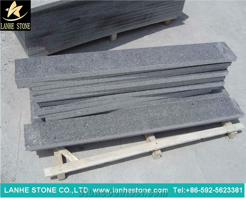 Polished G654 Granite Window Surround, Dark Grey Granite Door Surround, Padang Dark Granite Polished Thresholds, Sesame Black Granite Flooring