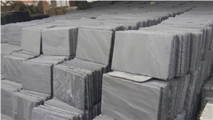 Fargo Black Slate Tiles and Slabs, Chinese Black Slate Slabs for Flooring Covering