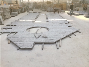 Fargo G603 Granite Mushroomed Wall Cladding, China Light Grey Granite Mushroomed Stone, Chinese Crystal Grey Granite Mushroom Wall Stone