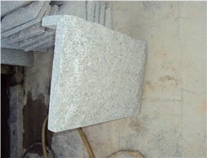 Fargo G603 Granite Mushroomed Wall Corner Stone, Chinese Light Grey Granite Mushroomed Wall Cladding Stone