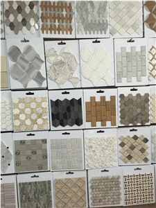 Carrara White Hexagon Mosaic