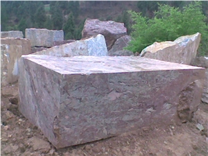 Colorful Coral(Marble) Blocks ,China Purple Marble,Quarry Owner,Good Quality,Big Quantity