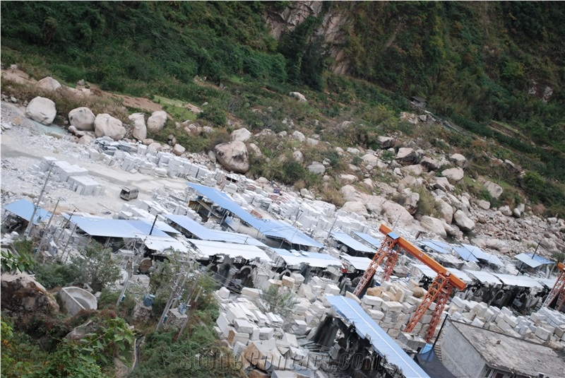 Pear White Granite,China White Granite Blocks,Big Quantity
