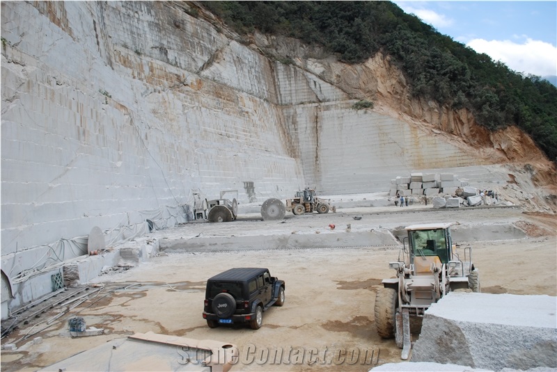 Pear White Granite Quarry/ Blocks