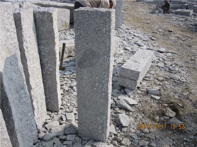 Cheapest Granite Palisade, Granite G341 Palisade, Grey Granite Palisades