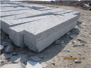 Finland Kerbstone, Granite Kerbstone, G341 Kerbstone, Grey Granite Kerbstone, Pineappled Kerbstone
