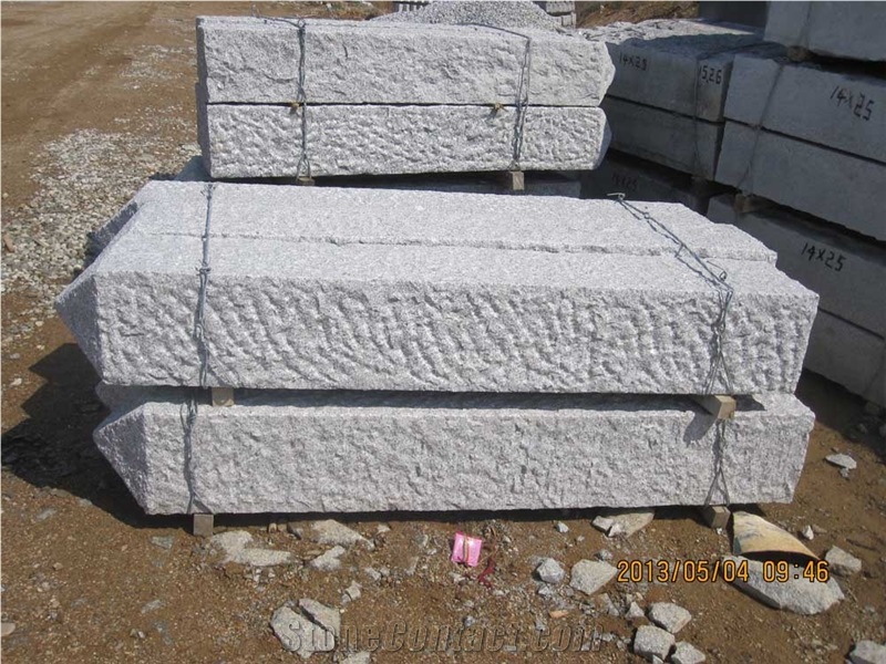 Lowest Price Granite Palisades with Cap, G341 Palisades, Grey Granite Palisades, Granite G341 Palisades
