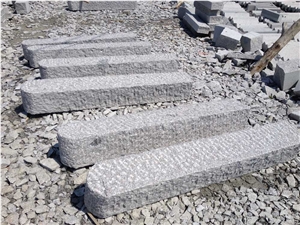 Lowest Price Granite Palisades with Cap, G341 Palisades, Grey Granite Palisades, Granite G341 Palisades
