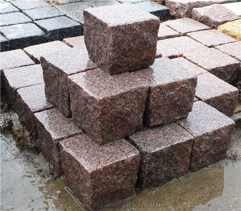 Red Granite Cube Stone&Pavers, G354 Granite Cube Stone&Pavers, G354 Cube Stone&Pavers, China Granite Cube Stone&Pavers