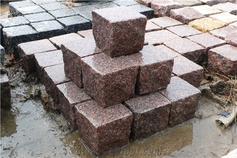 Red Granite Cube Stone&Pavers, G354 Granite Cube Stone&Pavers, G354 Cube Stone&Pavers, China Granite Cube Stone&Pavers