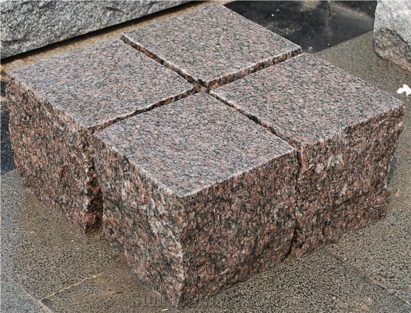 Red Granite Cube Stone&Pavers, G354 Granite Cube Stone&Pavers, G354 Cube Stone&Pavers, China Granite Cube Stone&Pavers