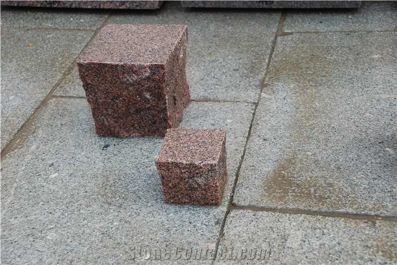 Red Granite Cube Stone&Pavers, G354 Granite Cube Stone&Pavers, G354 Cube Stone&Pavers, China Granite Cube Stone&Pavers