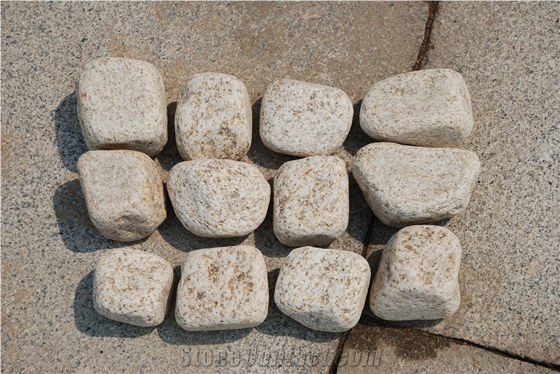 Yellow Granite Cube Stone&Pavers, G350 Cube Stone&Pavers, G350 Granite Cube Stone&Pavers, China Granite Cube Stone&Pavers
