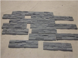 Black Cultured Stone, Dfx - W018 Balck Slate Culture Stone, Ledge Stone Corner Stone