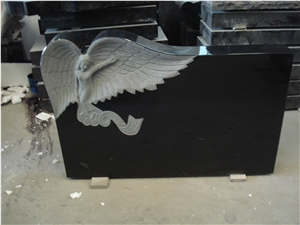 Granite Angel Tombstone & Monument with Angels