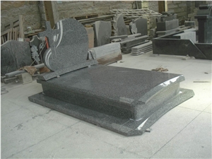 Granite Gravestone & Tombstone Western Style Monument
