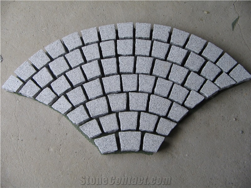 Fan Pattern Back Mesh Paving Stone,Landscaping Stone
