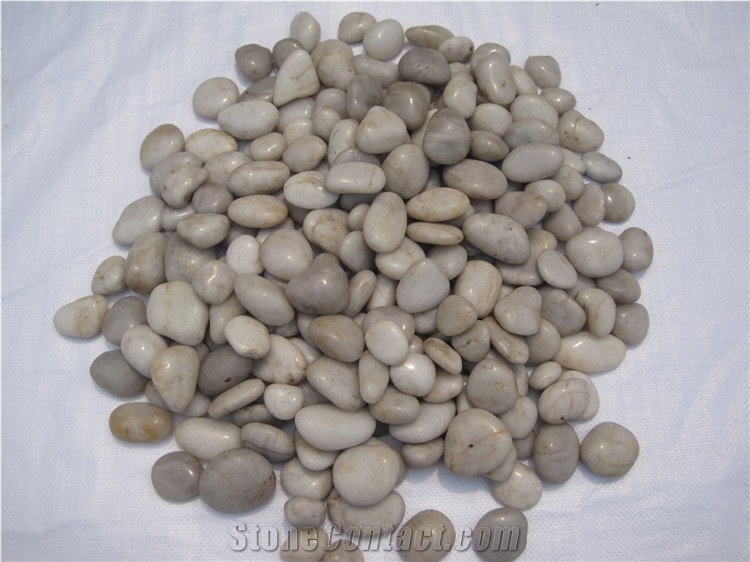 Multicolor Polished Natural Pebble Stone,River Stone
