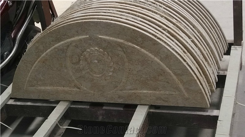 Sandstone Sculpture Tiles, Stone Relief Wall Tiles, Stone Sculptured Relief