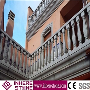 Building Stone Balustrade for House China Yellow Granite Balustrade & Railing