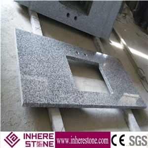 G654 Dark Grey Granite Bath Countertop, Vanity Top for Bathroom