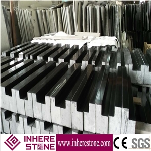 Mongolia Granite Irregular Tile Pool Coping, Black Granite Pool Coping Pavers, Cheap Black Granite