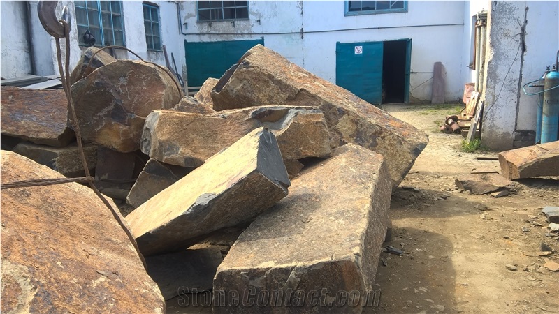 Black Basalt Blocks