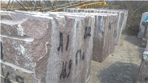 Gr7 Carpazi Blocks, Rosso Carpazi Granite Blocks, Red Granite Blocks