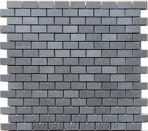 Hainan Grey Basalt Mosaics / Basalt Mosaic / Basaltina Mosaic / Basalto Mosaic / Bazalt Mosaic for Walling