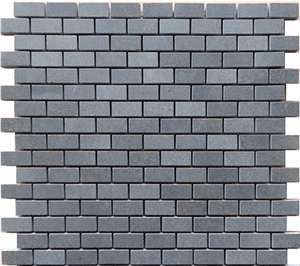 Hainan Grey Basalt Mosaics / Basalt Mosaic / Basaltina Mosaic / Basalto Mosaic / Bazalt Mosaic for Walling