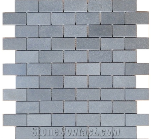 Hainan Grey Basalt Mosaics / Basalt Mosaic / Basaltina Mosaic / Basalto Mosaic / Bazalt Mosaic for Walling