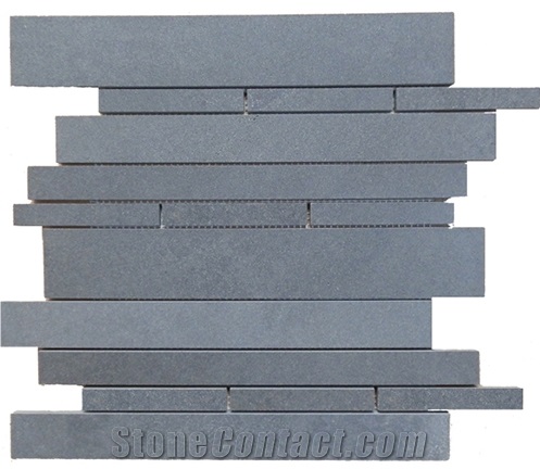 Hainan Grey Basalt Mosaics / Basalt Mosaic / Basaltina Mosaic / Inca Grey Mosaic / Basalto Mosaic / Bazalt Mosaic for Walling