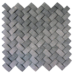 Hainan Grey Basalt Mosaics / Basalt Mosaic / Basaltina Mosaic / Inca Grey Mosaic / Basalto Mosaic / Bazalt Mosaic