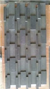 Hainan Grey Basalt Mosaics / Basalt Mosaics / Basaltina Mosaic / Inca Grey Mosaic / Basalto Mosaic / Bazalt Mosaic for Walling