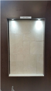 Ivory Traverten Tiles & Slabs, White Travertine Tiles Pattern, Walling Tiles