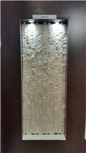 Ivory Traverten Tiles & Slabs, White Travertine Tiles Pattern, Walling Tiles
