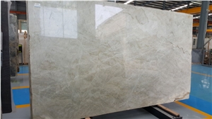 Perla Venata Quartzite Slabs Luxury Beige Perla Venato