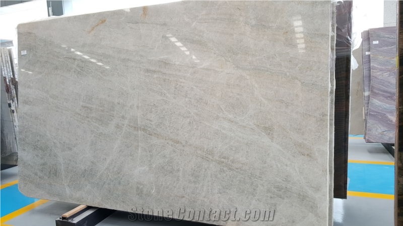 Perla Venata Quartzite Slabs Luxury Beige Perla Venato
