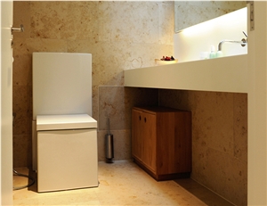 Antique Style - Jura Beige Limestone Slabs & Tiles /Jura Giallo Limestone Tiles,Slabs for Washroom Walling & Flooring